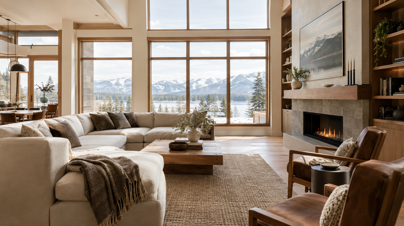 Bright living room